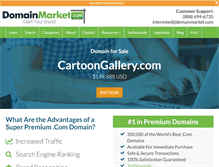 Tablet Screenshot of cartoongallery.com